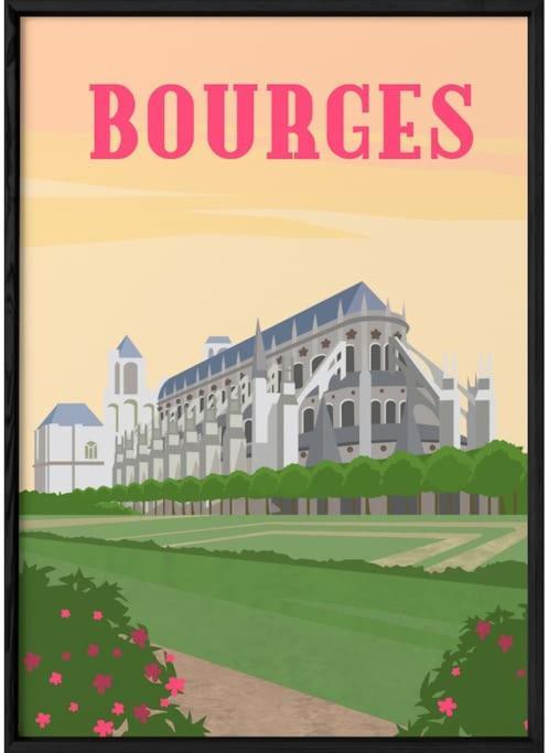 First Leilighet Bourges Eksteriør bilde
